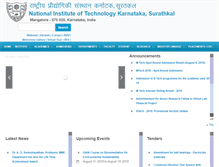 Tablet Screenshot of nitk.ac.in